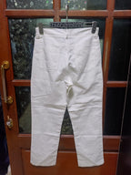 Brunello Cucinelli - Men's Straight-Leg Cotton Trousers in White