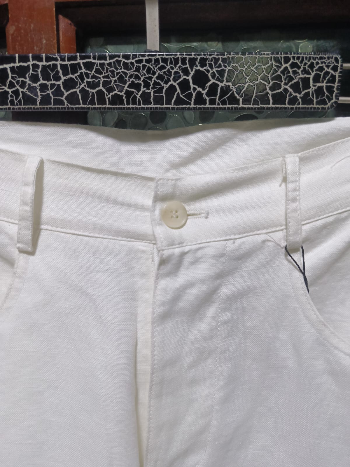 Brunello Cucinelli - Men's Straight-Leg Cotton Trousers in White