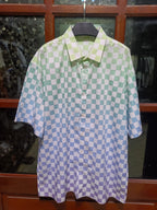 Louis Vuitton - Damier Pop Gradient Short-Sleeved Shirt in Multi-Color