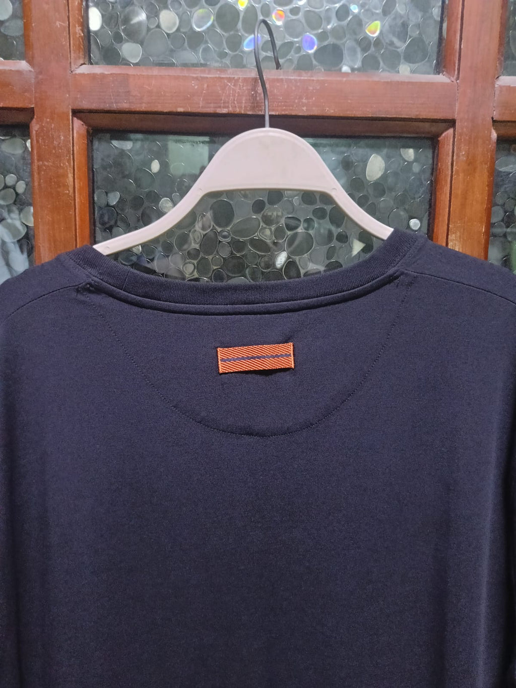 ZEGNA - Tonal Logo Embroidered Cotton T-Shirt in Dark Charcoal