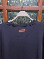 ZEGNA - Tonal Logo Embroidered Cotton T-Shirt in Dark Charcoal