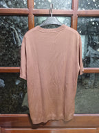Loro Piana - Cotton and Silk Blend Knit Crewneck T-Shirt in Chestnut Brown