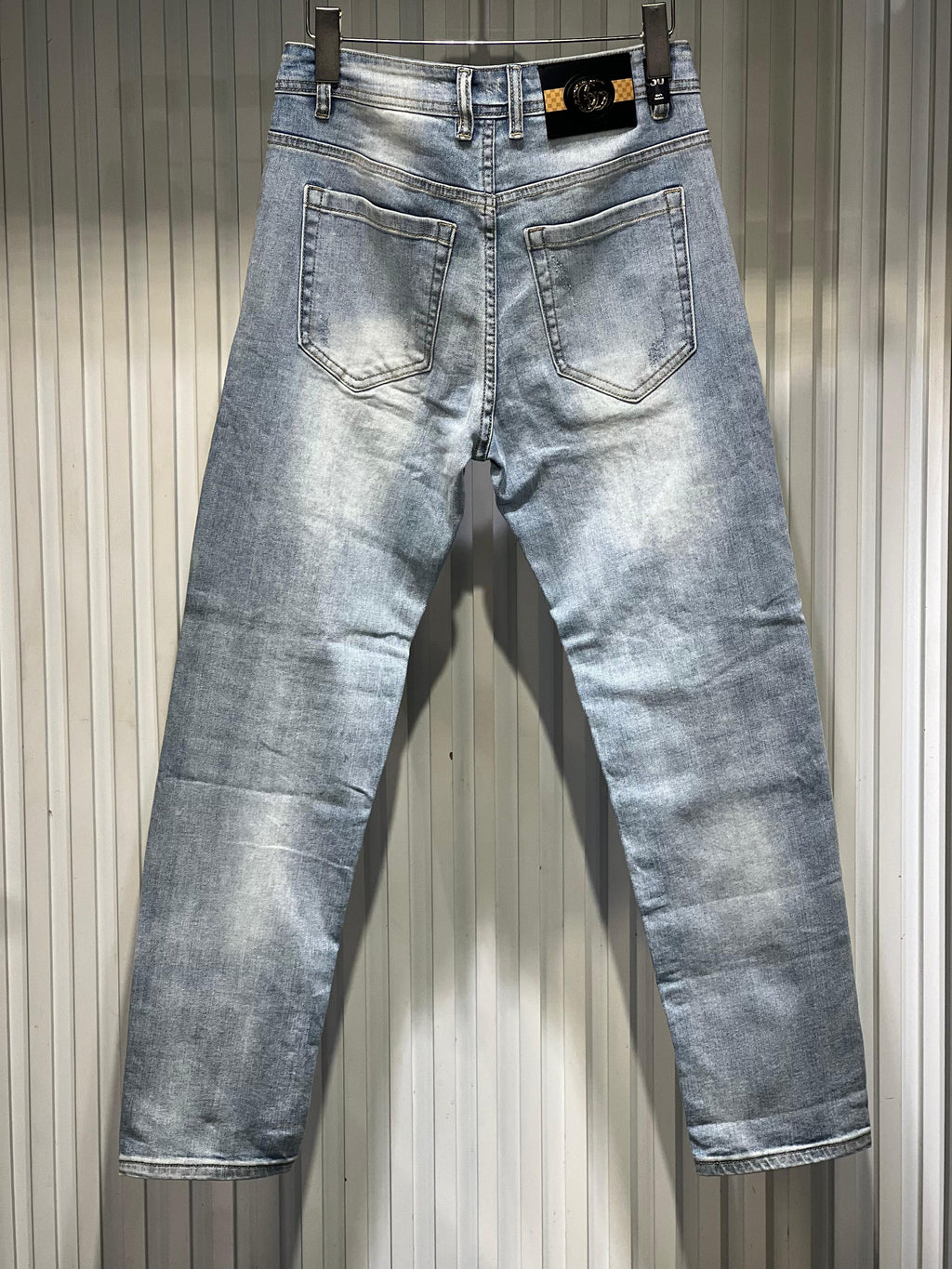 Gucci - Light Wash Straight Leg Denim Jeans