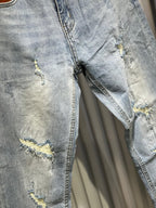 Gucci - Light Wash Straight Leg Denim Jeans