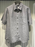 Dior - Grey Oblique Print Short Sleeve Shirt & Cargo Shorts Set