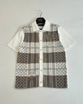 Louis Vuitton - Multi-Pattern Knit Polo Shirt with Monogram