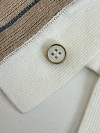 Louis Vuitton - Multi-Pattern Knit Polo Shirt with Monogram