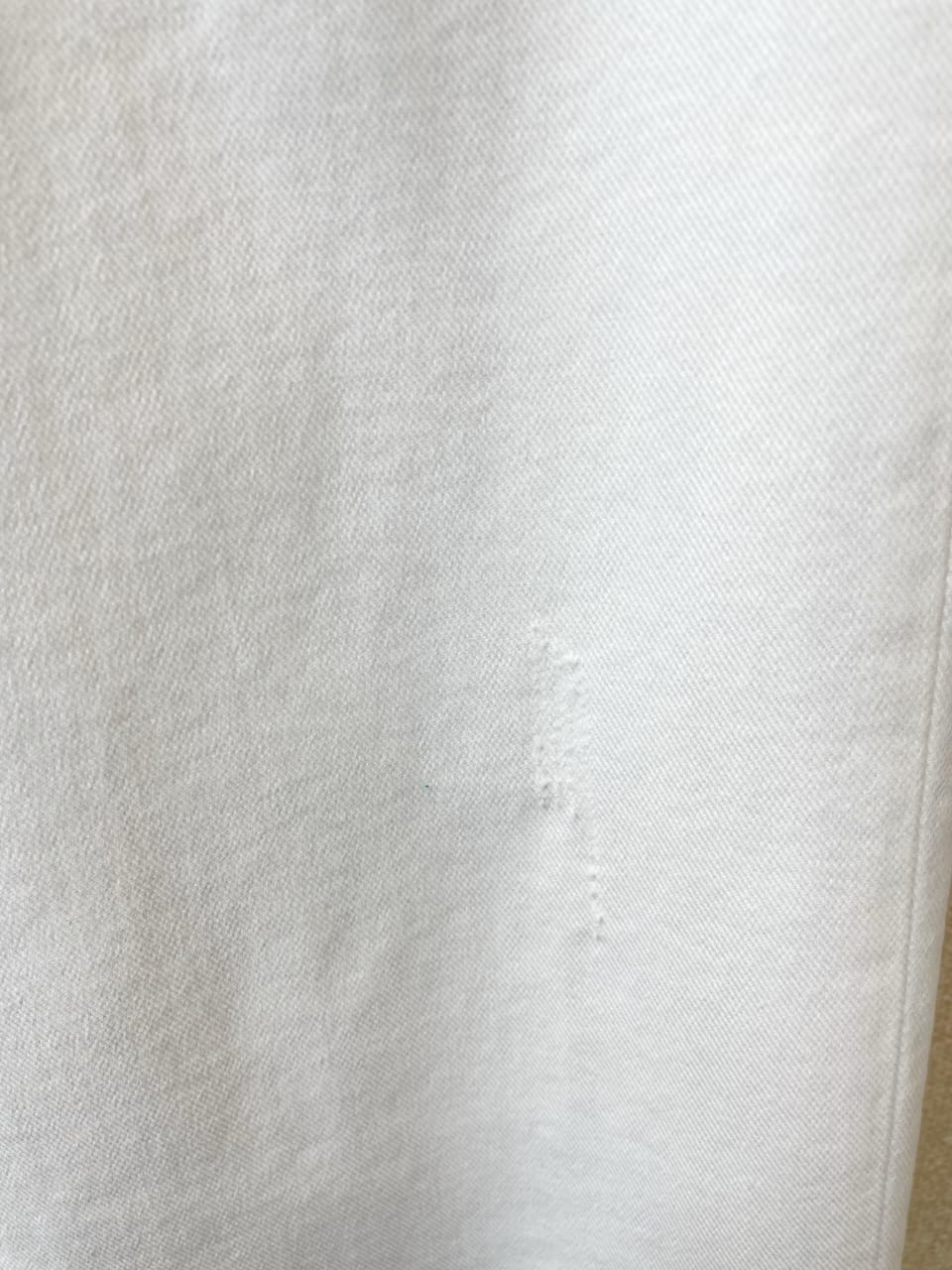 Gucci - White Straight Leg Jeans with Web Detail