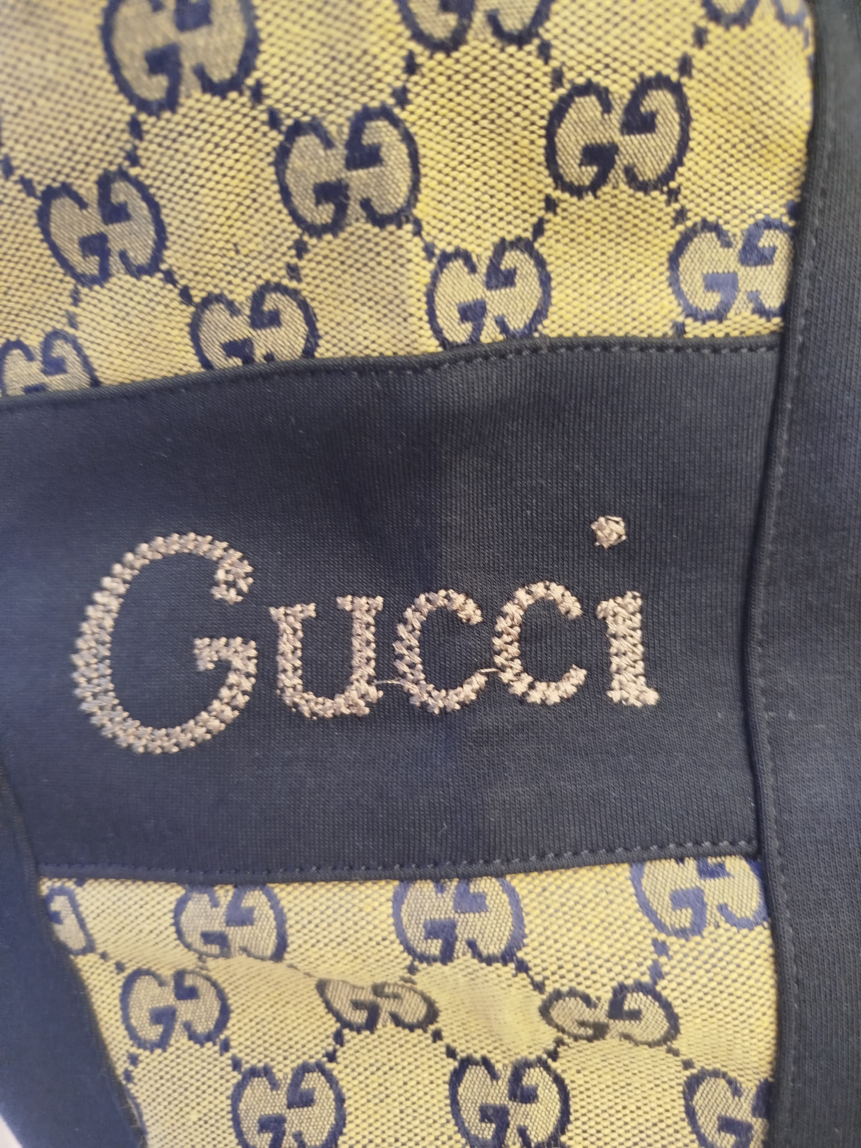 Gucci - Black & GG Monogram Drawstring Track Pants