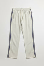 Prada - Cream T-Shirt & Track Pants Set with Side Stripes