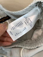 Louis Vuitton - Light Grey Cargo Shorts with Zipper Details