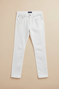 Louis Vuitton - White Straight Leg Jeans