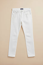 Louis Vuitton - White Straight Leg Jeans