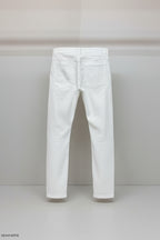 Louis Vuitton - White Straight Leg Jeans