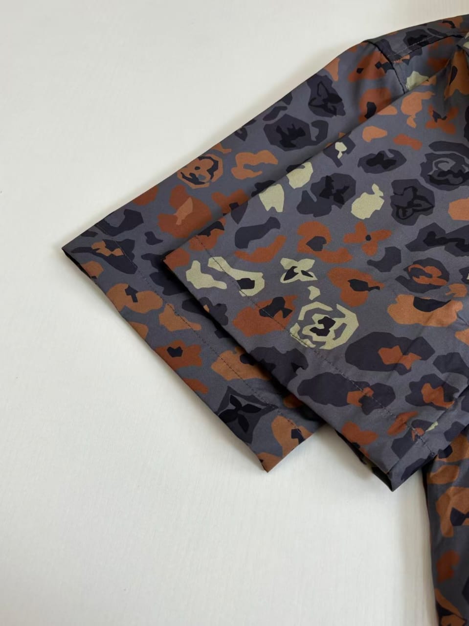 Louis Vuitton - Camouflage Monogram Short Sleeve Shirt & Shorts Set
