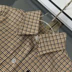 Miu Miu Kids - Checked Short Dress with Pleated Skirt