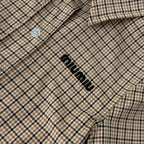 Miu Miu Kids - Checked Short Dress with Pleated Skirt