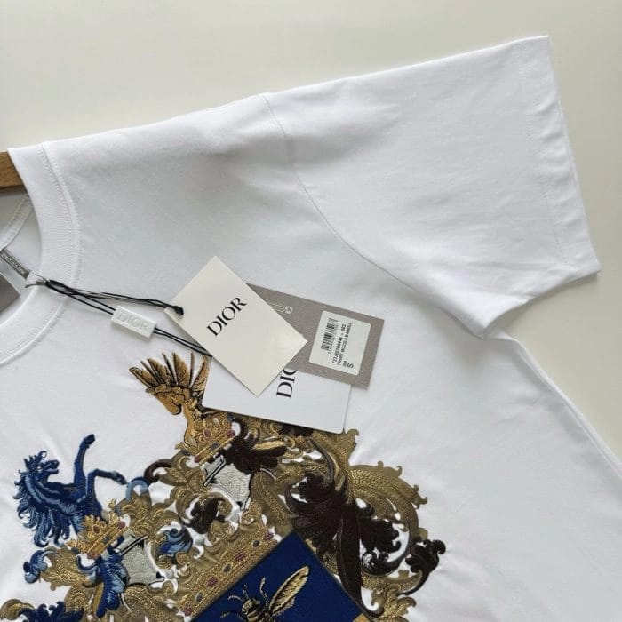 Dior - Heraldic Crest Cotton T-Shirt