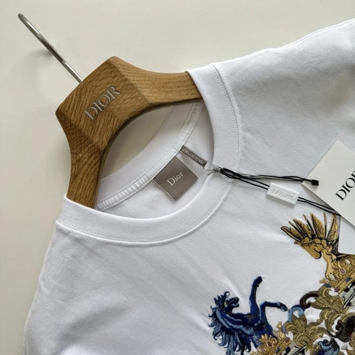 Dior - Heraldic Crest Cotton T-Shirt