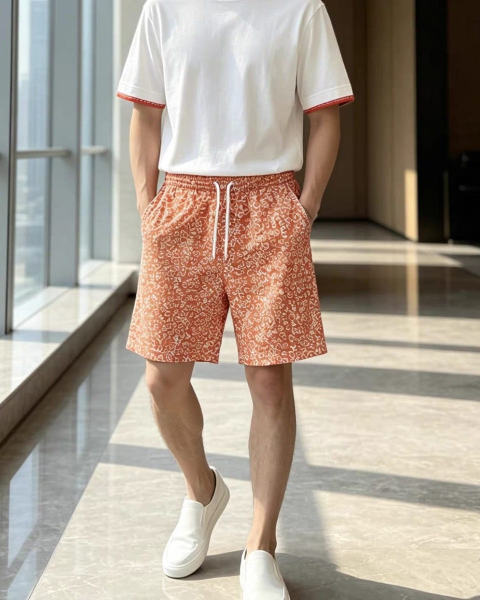 Hermès - Monogram Print Luxury Swim Shorts
