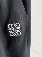 Loewe - Anagram Contrast Waistband Linen Trousers