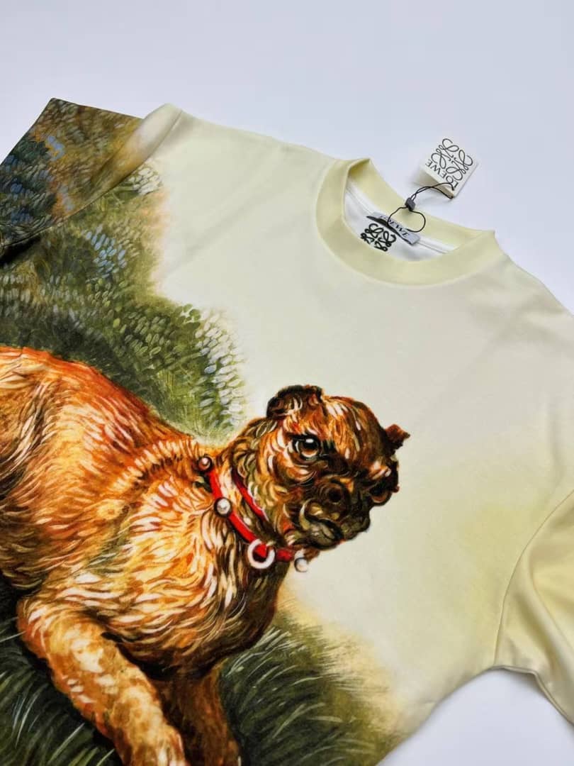 Loewe - Dog Graphic Oversized Cotton T-Shirt – Lebsak