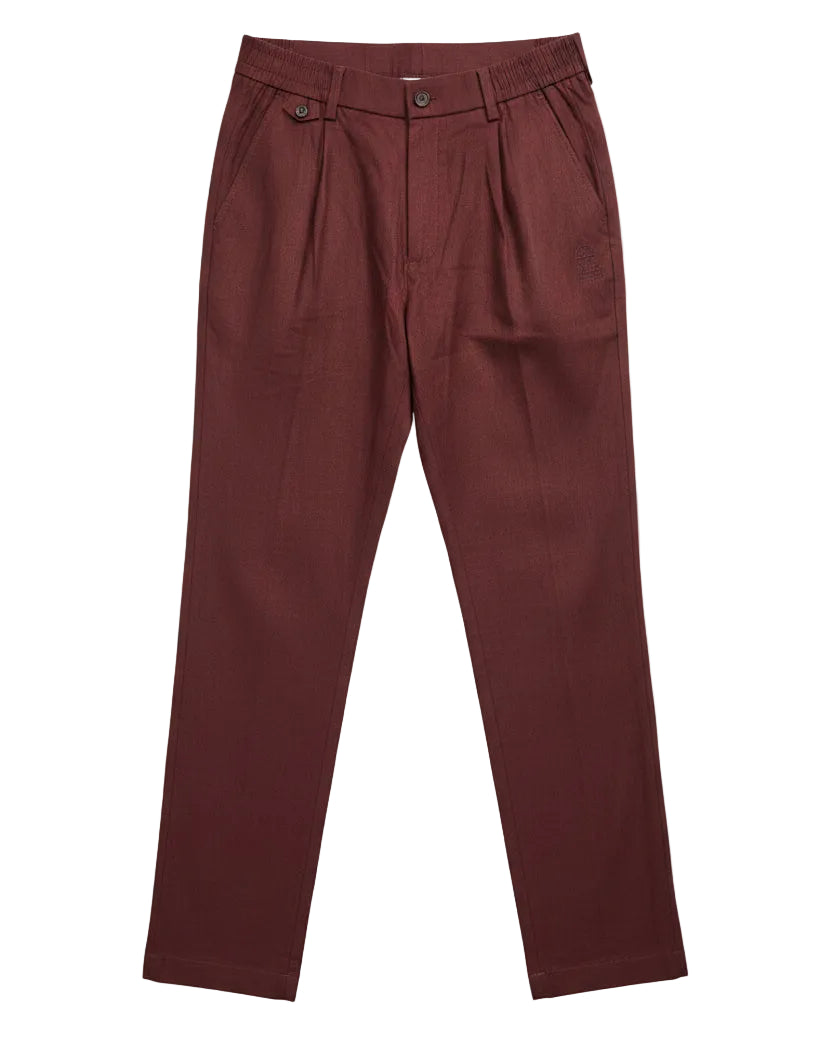 Brunello Cucinelli - Pleated Lightweight Linen Trousers