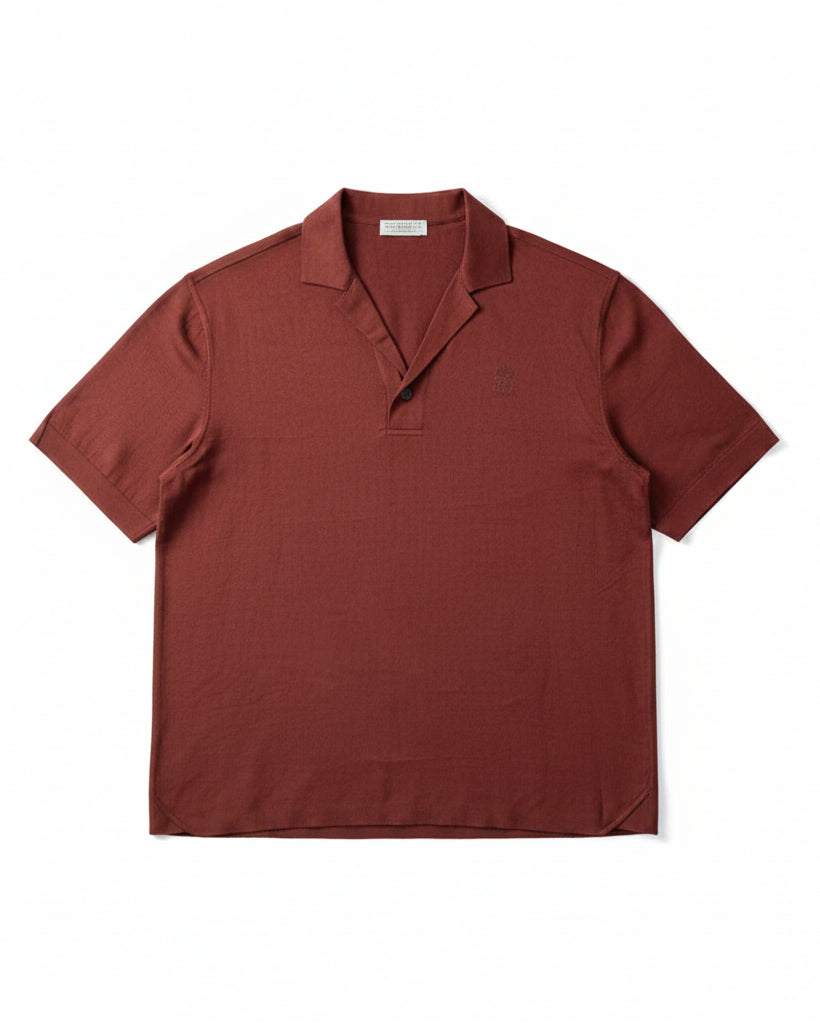 Brunello Cucinelli - Leisure Cotton Knit Polo Shirt