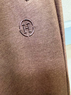 Hermès - Embroidered H Logo Premium Drawstring Trousers