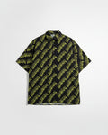 Balenciaga - Strike Logo Monogram Silk Short-Sleeve Set