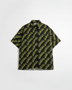 Balenciaga - Strike Logo Monogram Silk Short-Sleeve Set