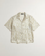 Balenciaga - Strike Logo Monogram Silk Short-Sleeve Shirt