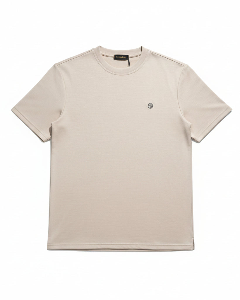 Stefano Ricci - Minimalist Eagle Emblem Premium Cotton T-Shirt