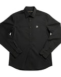 Louis Vuitton - Metallic LV Initial Accent Cotton Dress Shirt