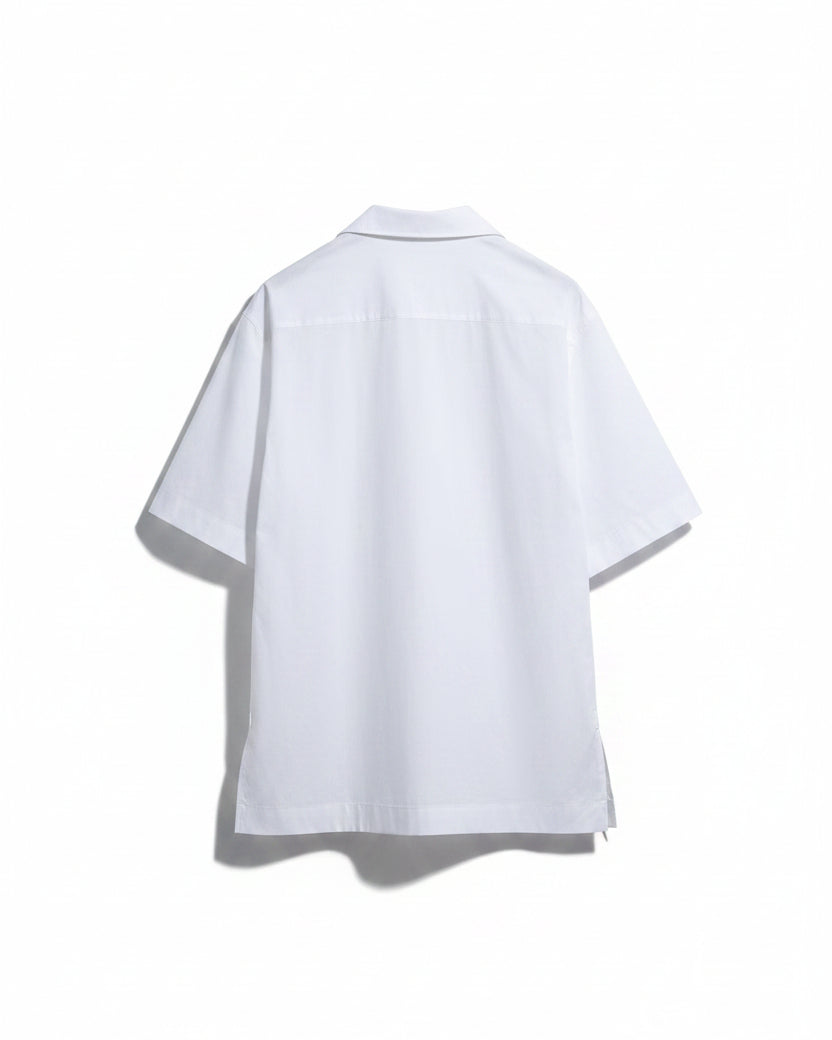 Givenchy - Minimalist Block Letter Logo Short-Sleeve Casual Shirt