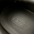 Brioni - Suede-Trimmed Calfskin Low-Top Sneakers