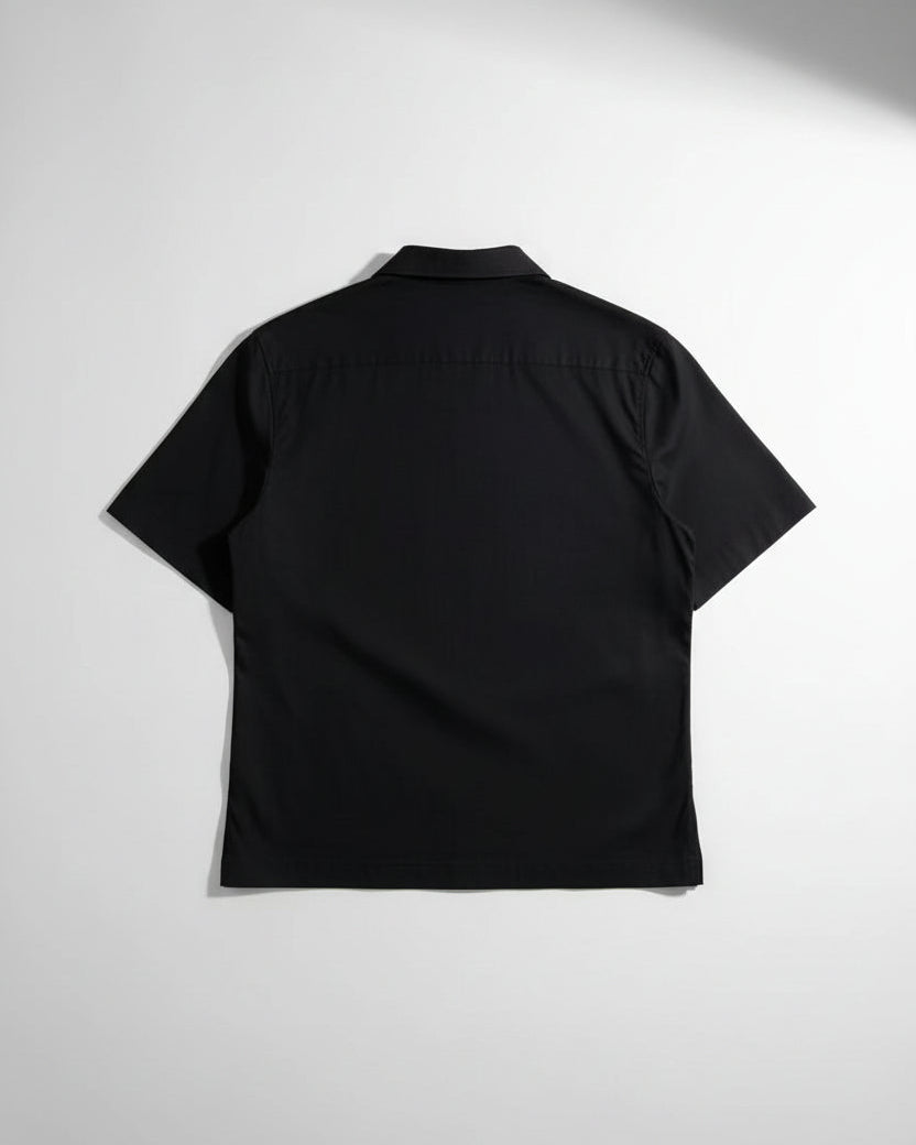 Givenchy - Minimalist Block Letter Logo Short-Sleeve Casual Shirt