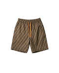 Fendi - FF Monogram Contrast Trim Casual Shorts