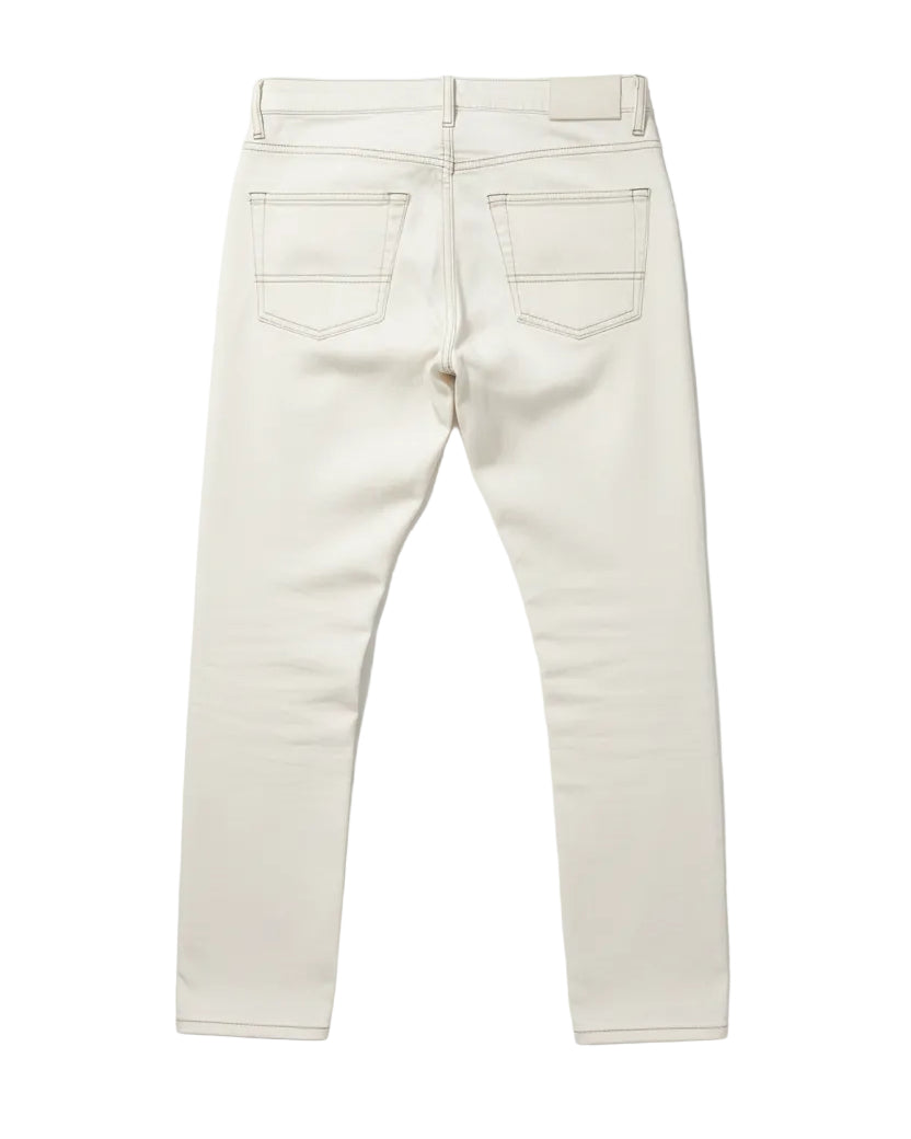 Valentino - Contrast-Stitched Canvas Slim-Fit Trousers