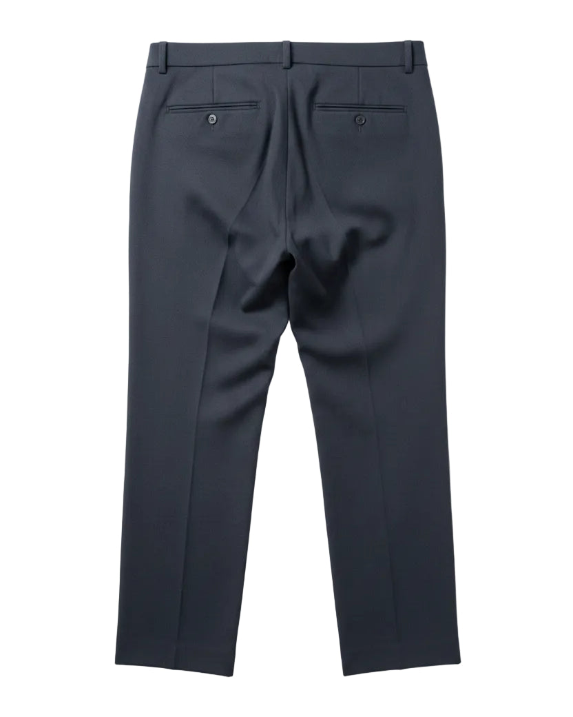 2Y Premium - Pleated Straight-Leg Formal Trousers