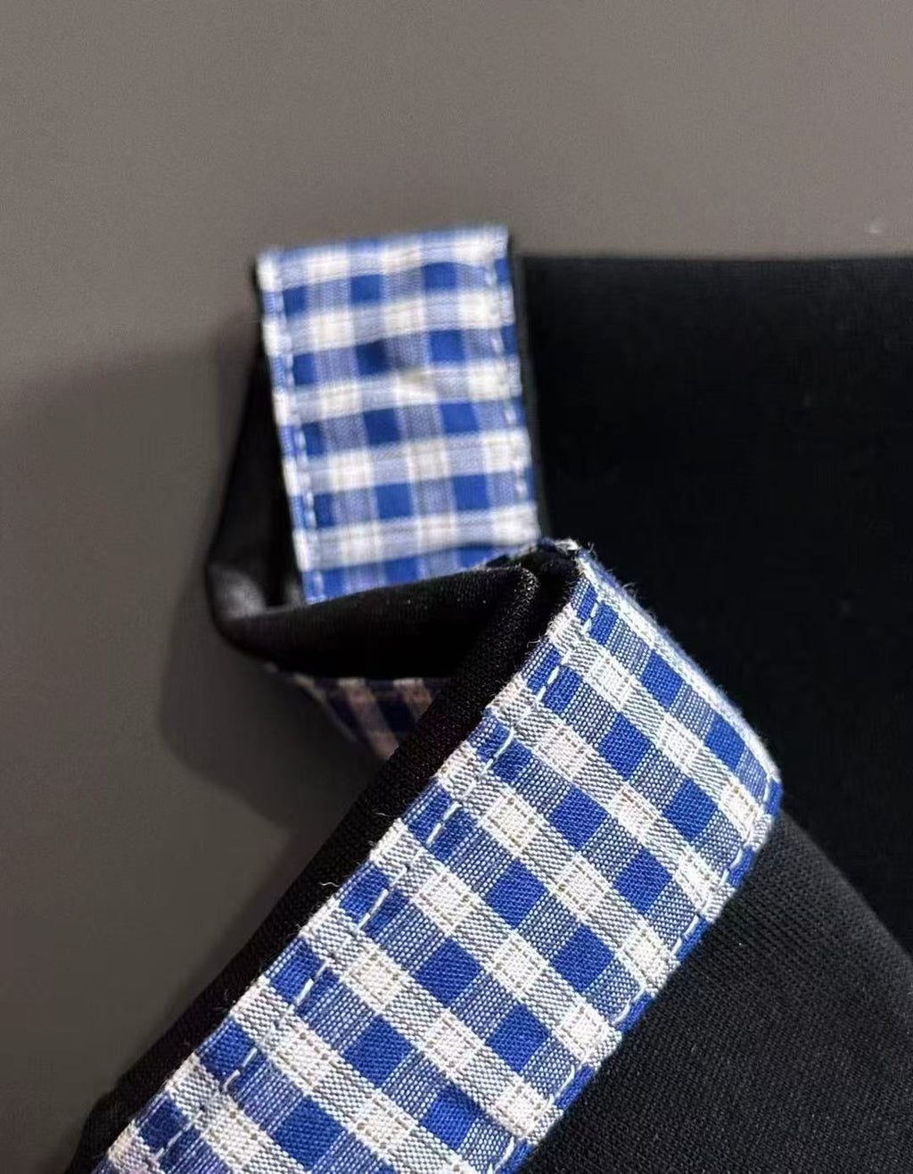 Burberry - Gingham Collar Layered-Look Knit Polo Shirt