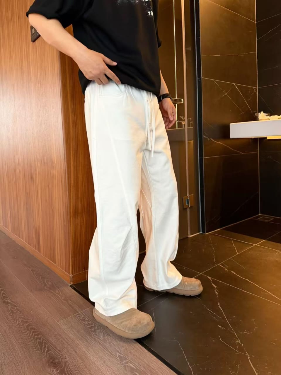 Dior - Heritage Script Embroidered Wide-Leg Sweatpants