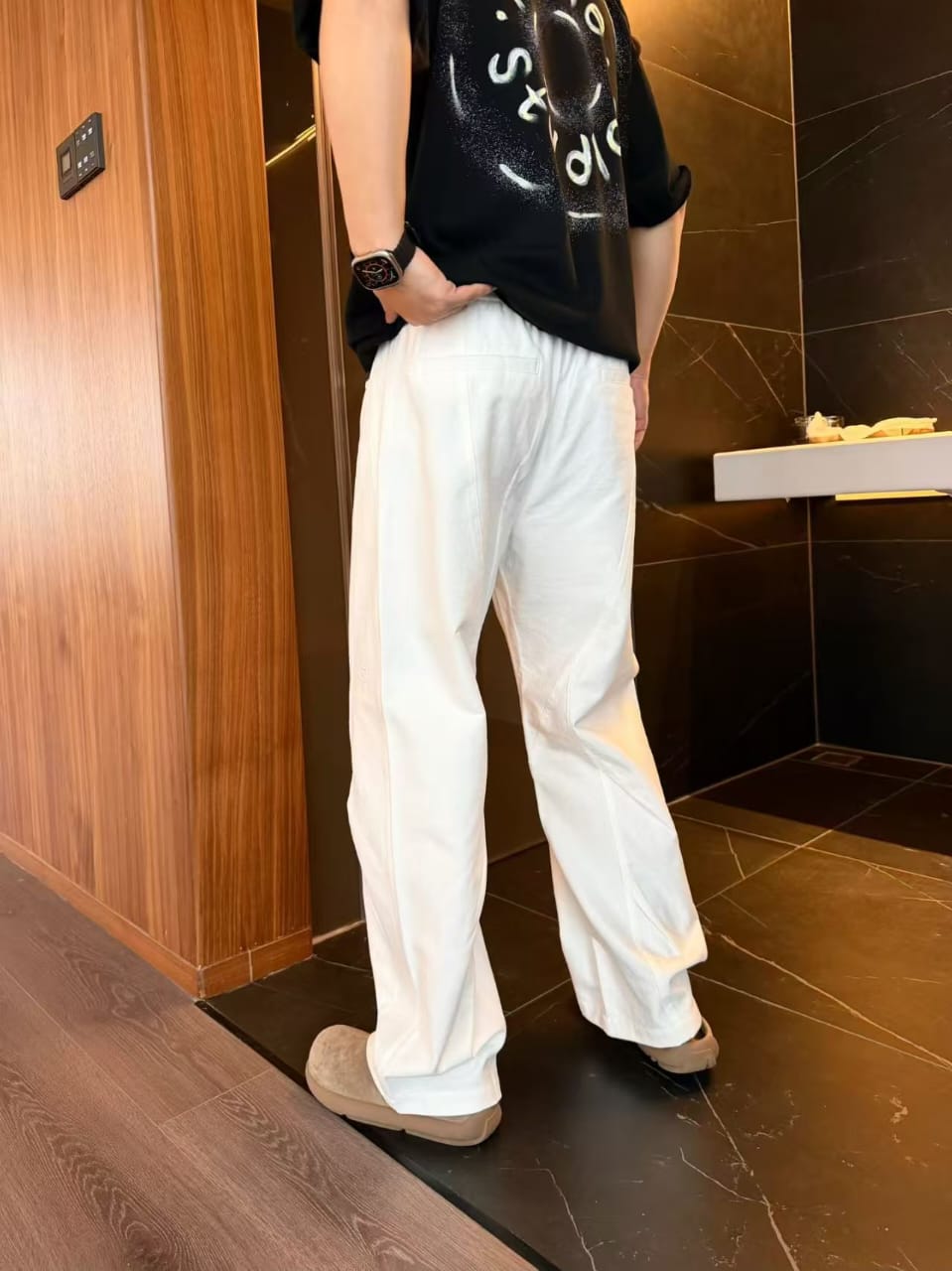 Dior - Heritage Script Embroidered Wide-Leg Sweatpants