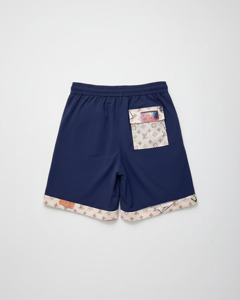 Louis Vuitton - Technical Nylon Elasticated Jogger Shorts