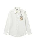 Loewe - Anagram Patch Linen Button-Down Shirt