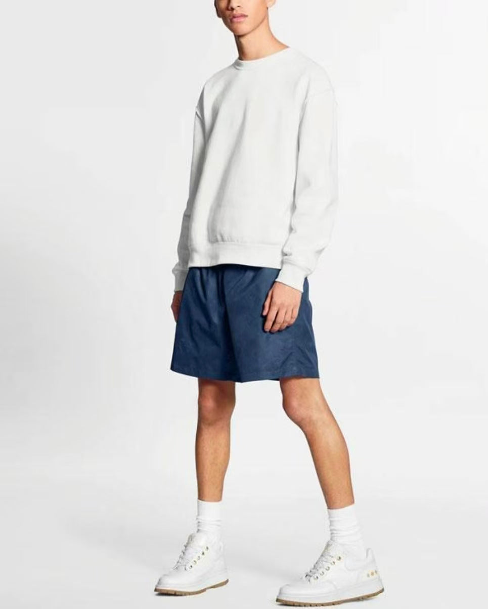 Louis Vuitton - Monogram Jacquard Technical Nylon Shorts