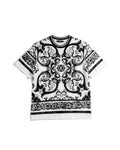 Dolce & Gabbana - Baroque Ornament Print Cotton T-Shirt