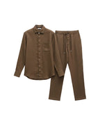 Berluti - Scritto Linen Two-Piece Match Set (Tobacco Brown)