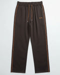 Loro Piana - Piping Trim Embroidered Cotton Tracksuit Set (Espresso Brown)