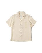 Prada - Crinkled Tech-Nylon Short-Sleeve Button-Down Shirt